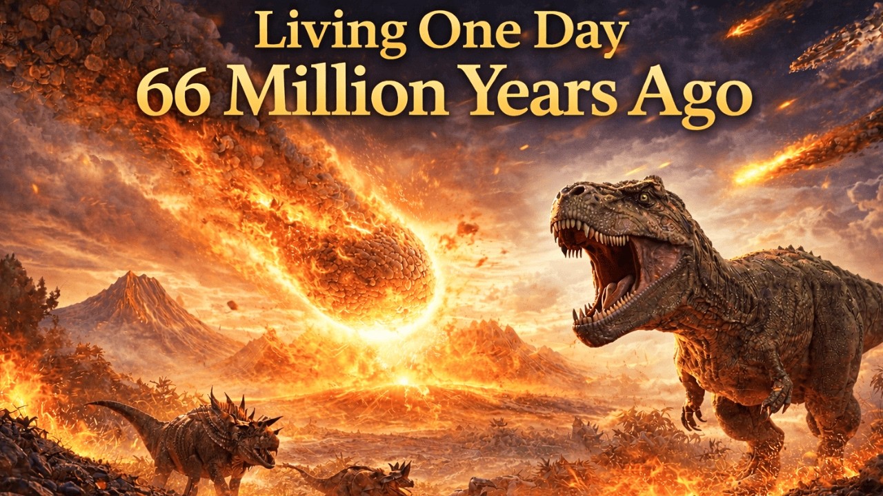 Living One Day in 66 Million Years Ago | The Day the Dinosaurs Faced Extinction