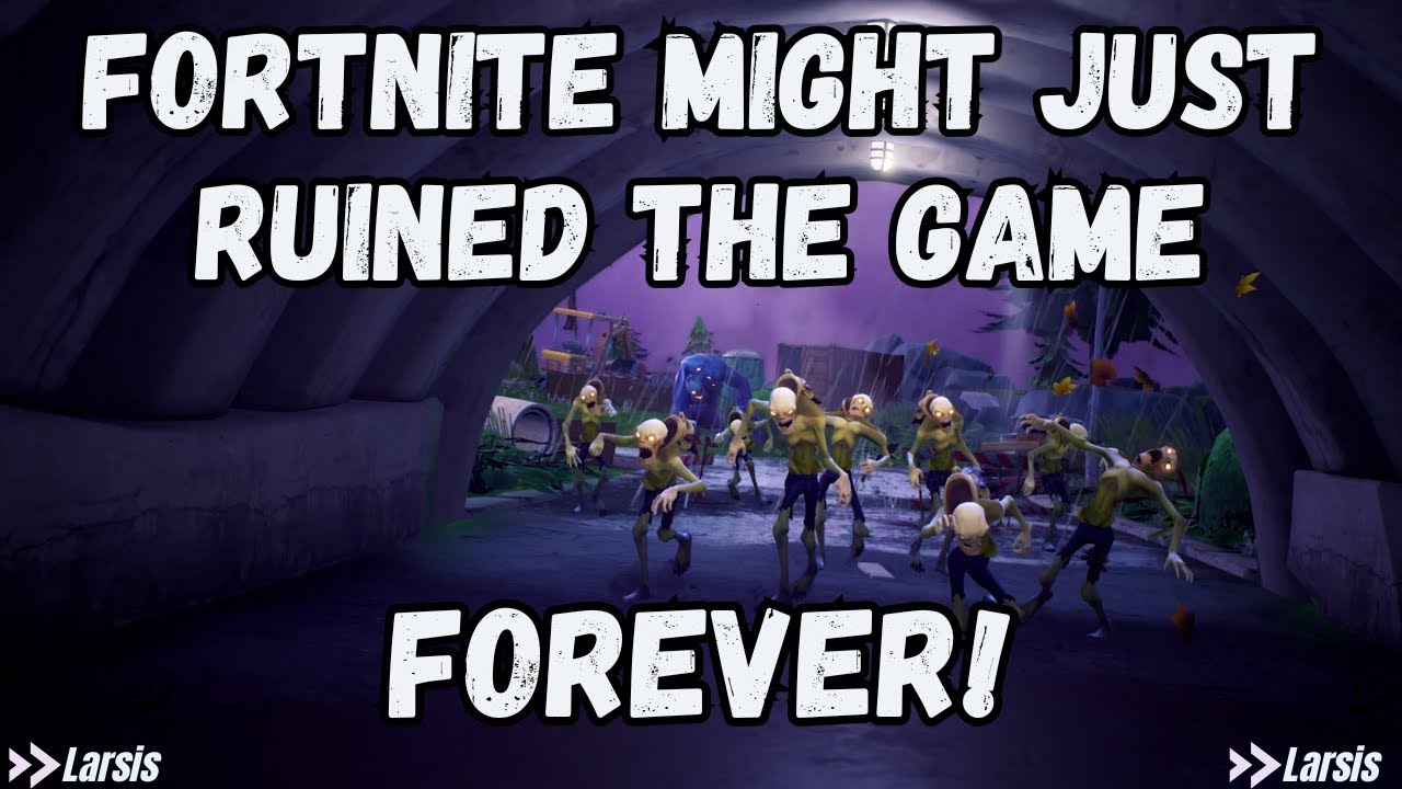 And You thought Fortnite Was Done Ruining Save The World? Well, Watch This 😑☹️😞