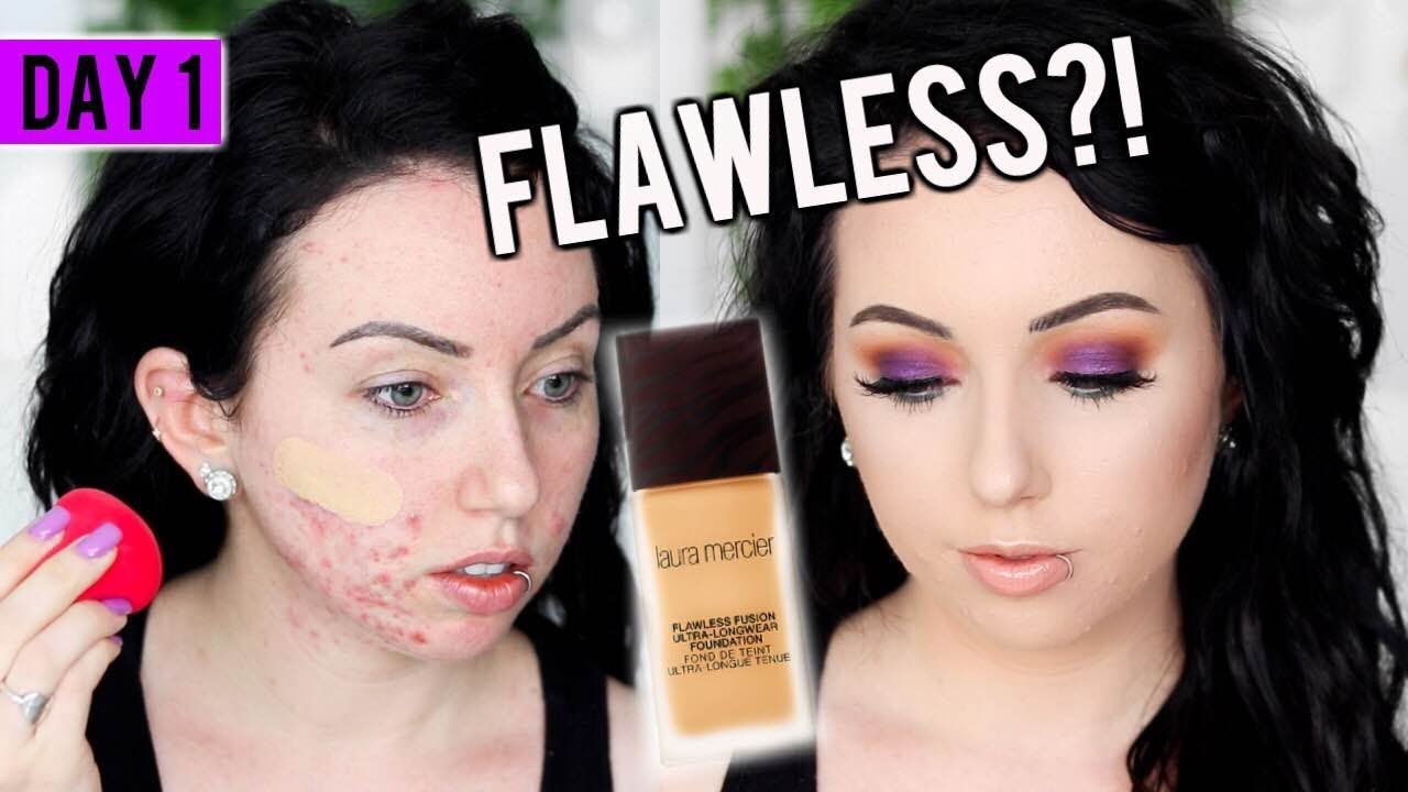 Тональный крем Laura Mercier Flawless Fusion {Обзор первого впечатления и демонстрация!} 15 дней ...