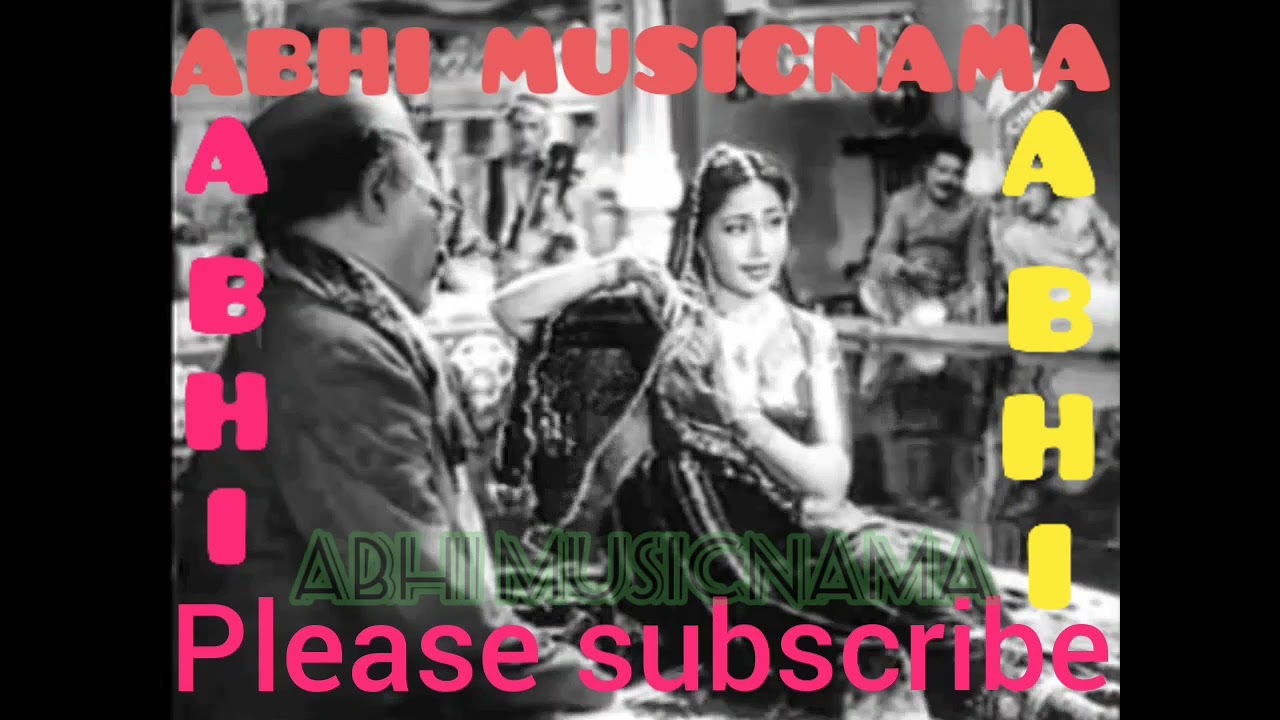 INHI LOGON NE - Black and White version from PAKEEZAH (1956) 