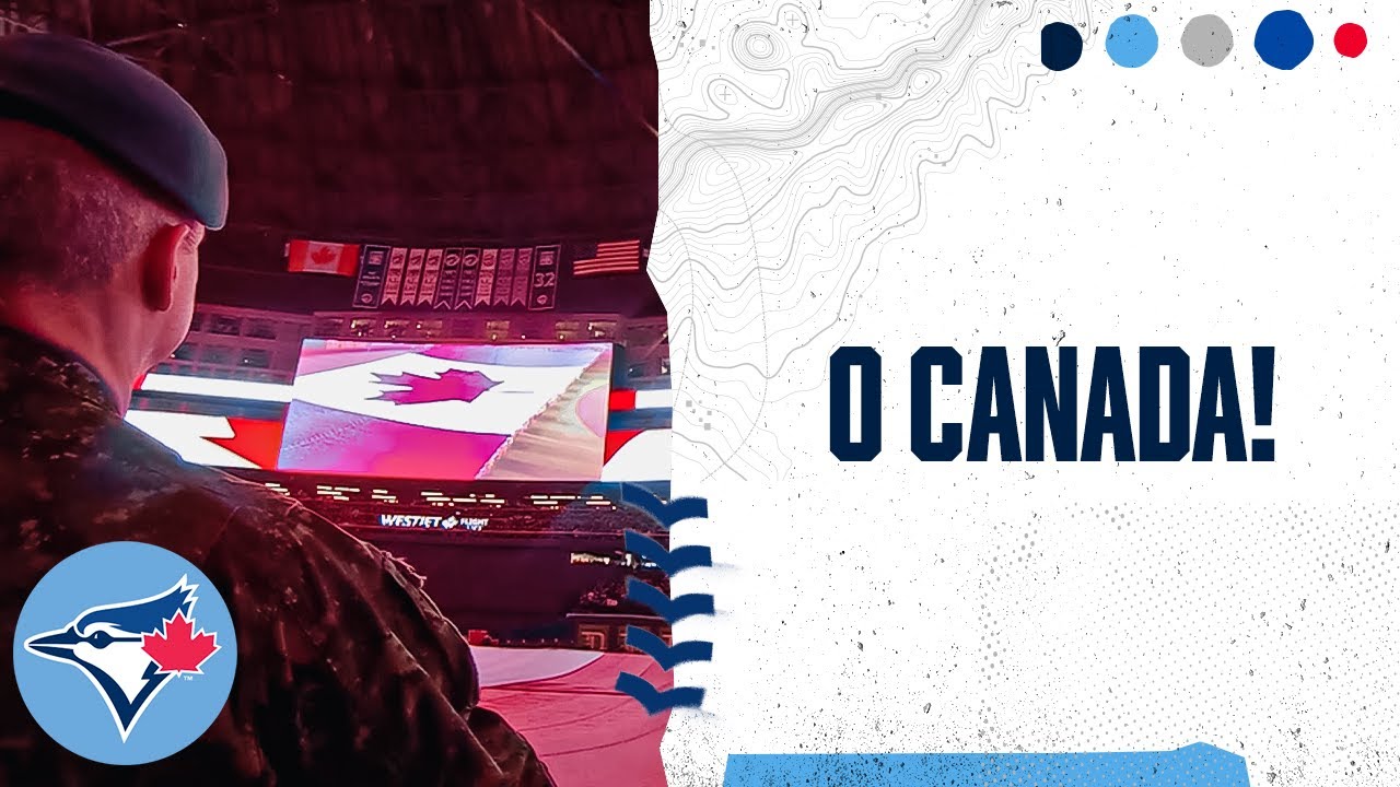 O Canada at the 2024 Toronto Blue Jays Home Opener!