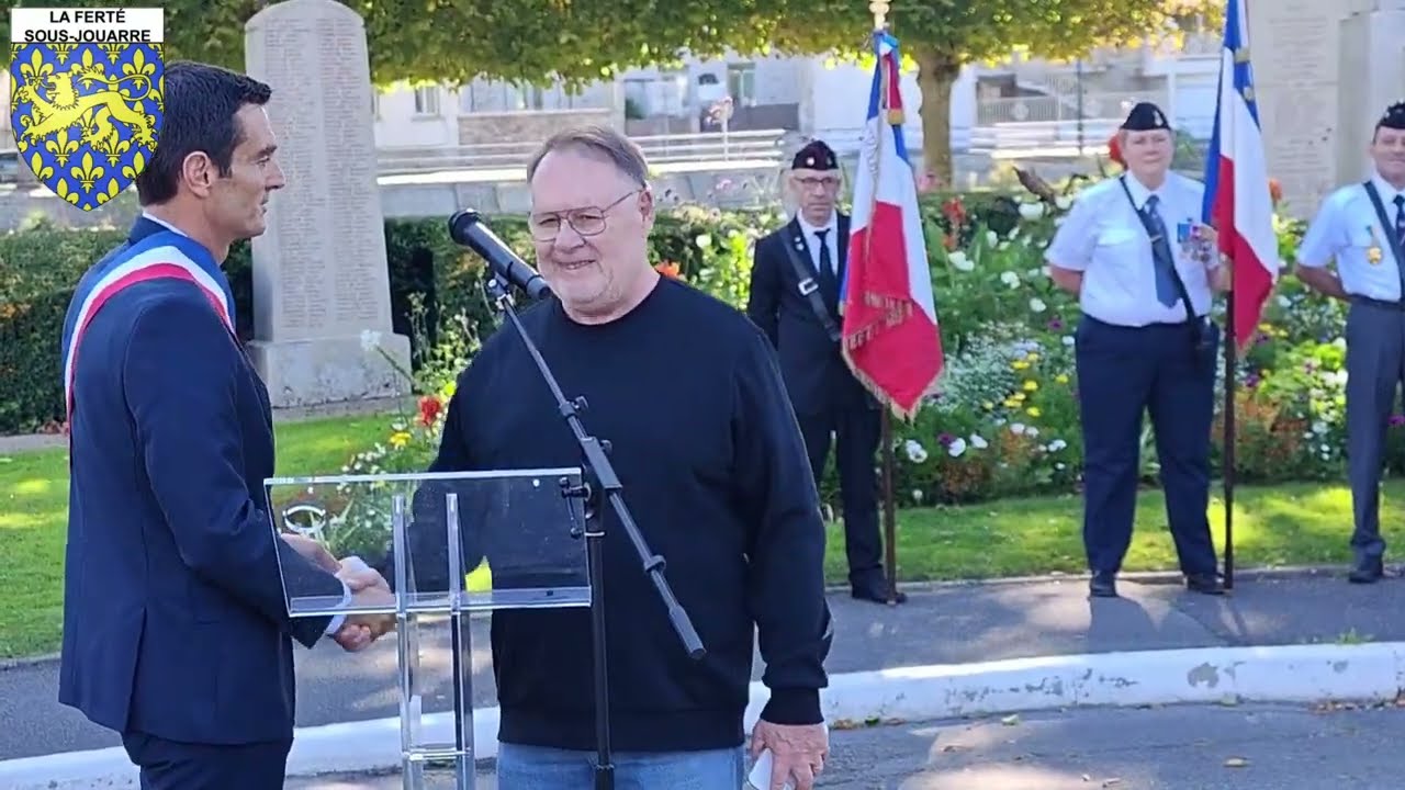 Commémoration de la libération de la Ferté sous Jouarre 80 ans après, septembre 2025