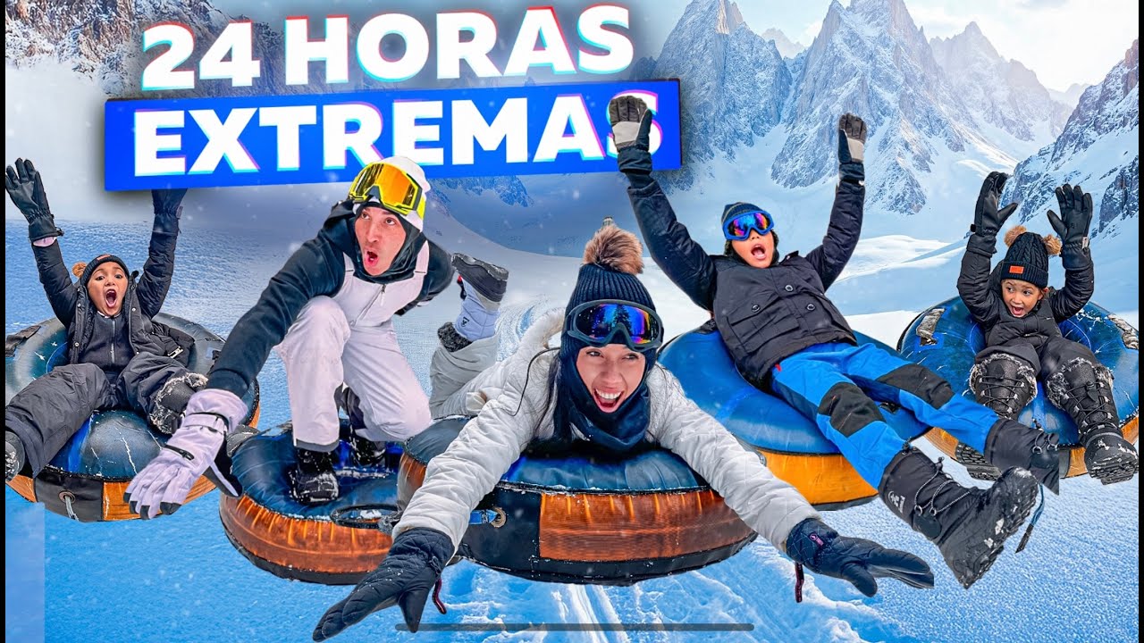 24 HORAS HACIENDO COSAS EXTREMAS EN OTRO PAIS 😱| FUERA DE CONTROL 🔥