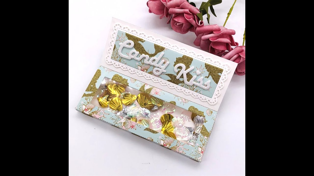 KSCRAFT Hershey Bar Candy Box Tutorial /#aliexpress #haul
