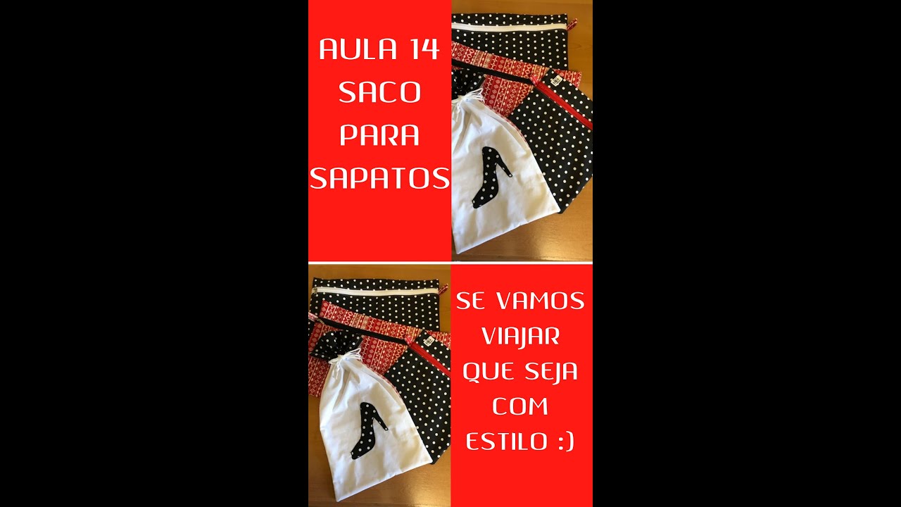 Aula 14 - Saco para sapatos