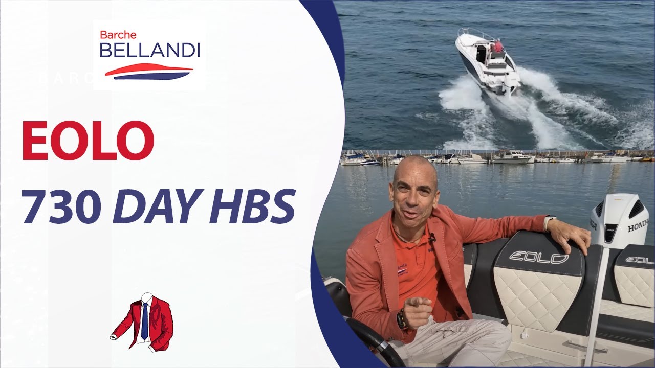 Test sul lago di GARDA - Eolo 730 day HBS // Recensione completa di Barche Bellandi