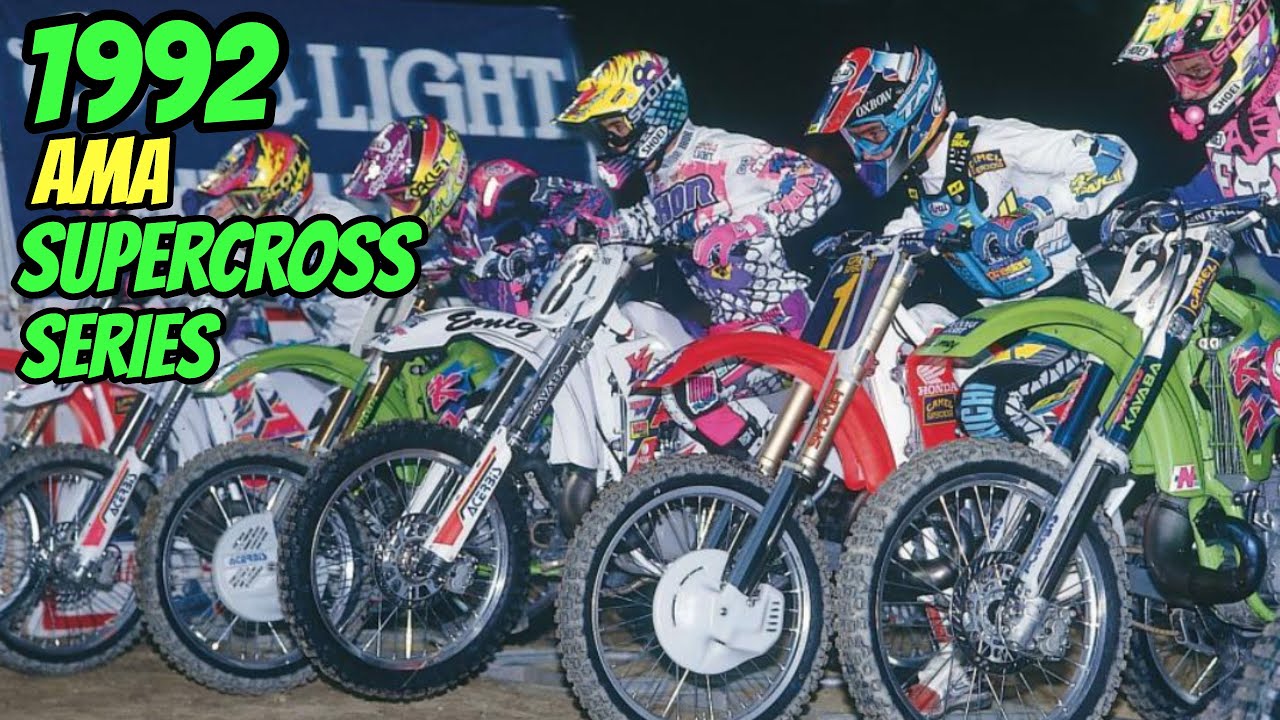 1992 AMA SUPERCROSS HIGHLIGHTS - FULL SERIES
