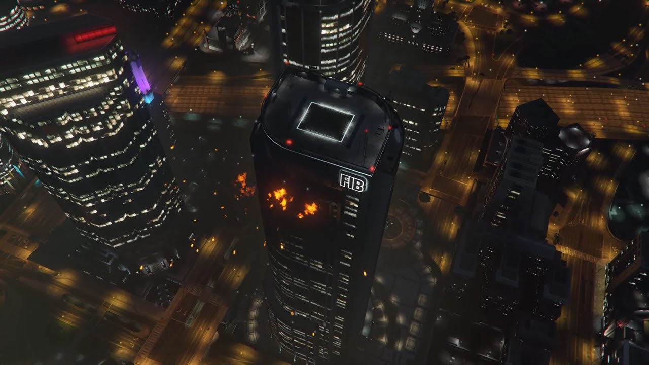 GTA V - ATTAQUE DU FIB - MODE HISTOIRE