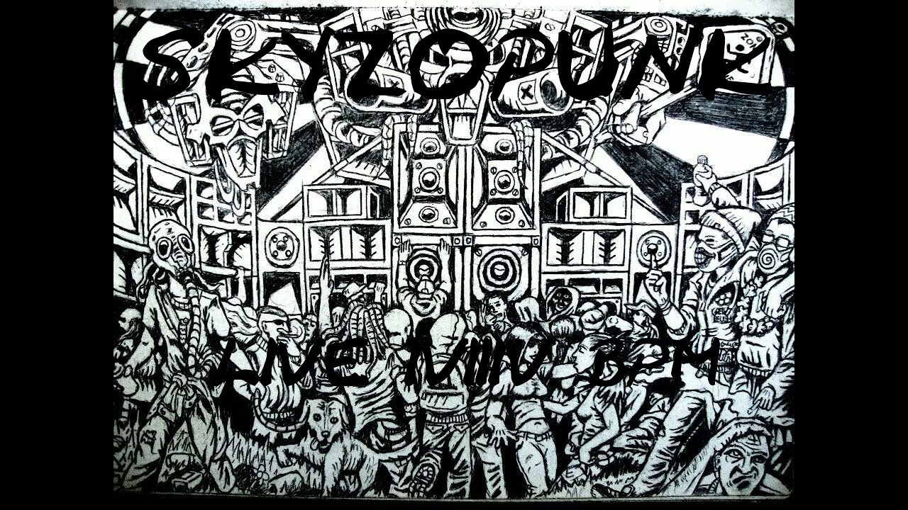 SKYZOPUNK live sur 4 korg 185 bpm