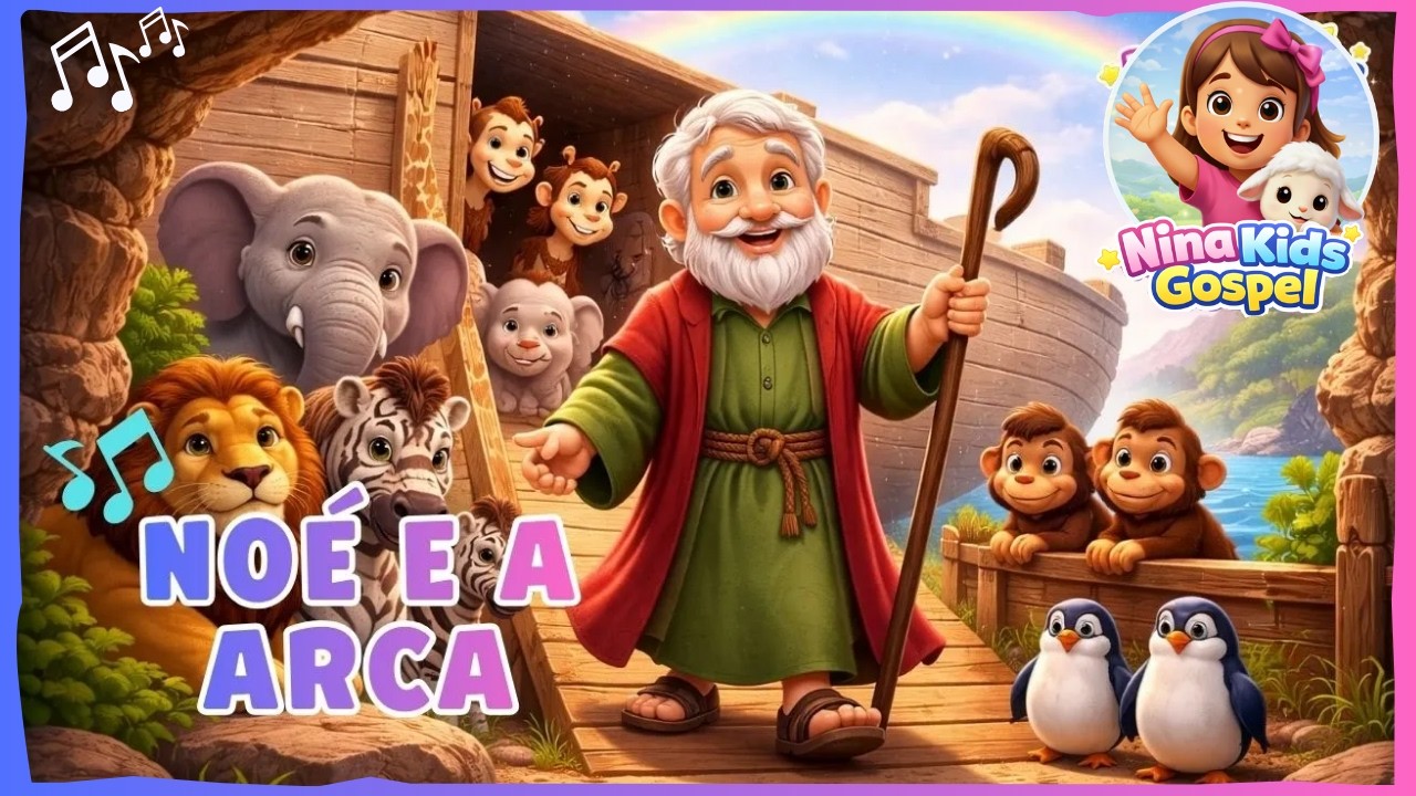 A Arca de Noé | Música Gospel Infantil 🎶