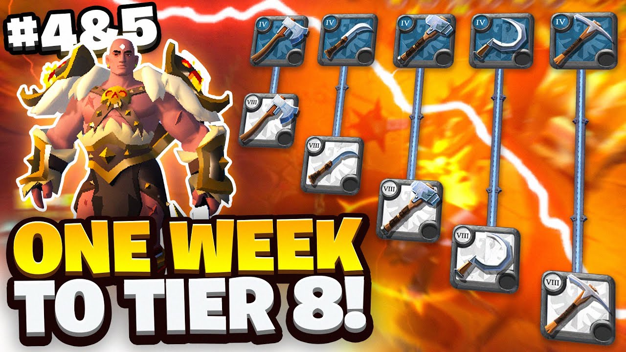 Zero To Hero.. GATHERING? (DAY 4+5) │ I REACH T6