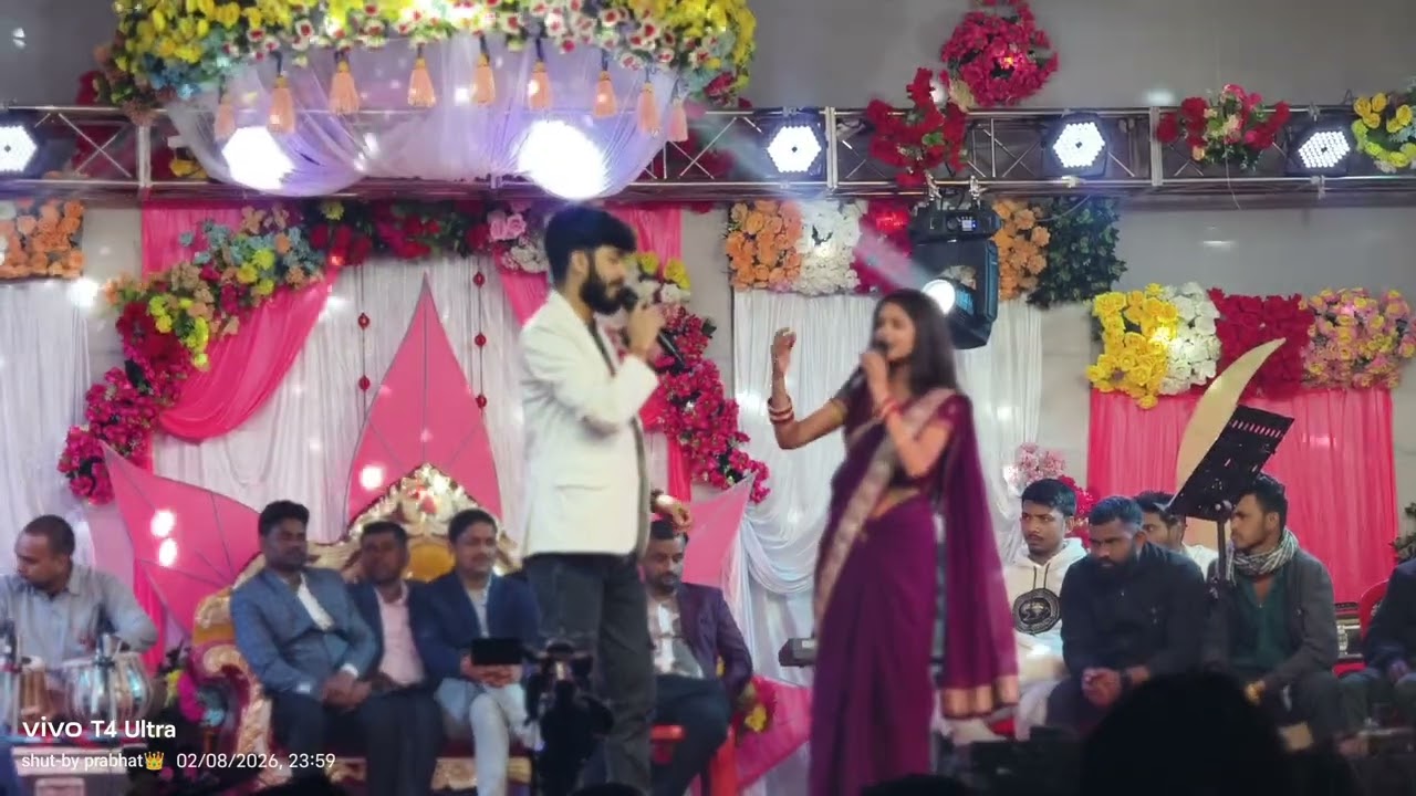 Gaurav Thakur and Kalpana Mandal stage show shut by Prabhat king 