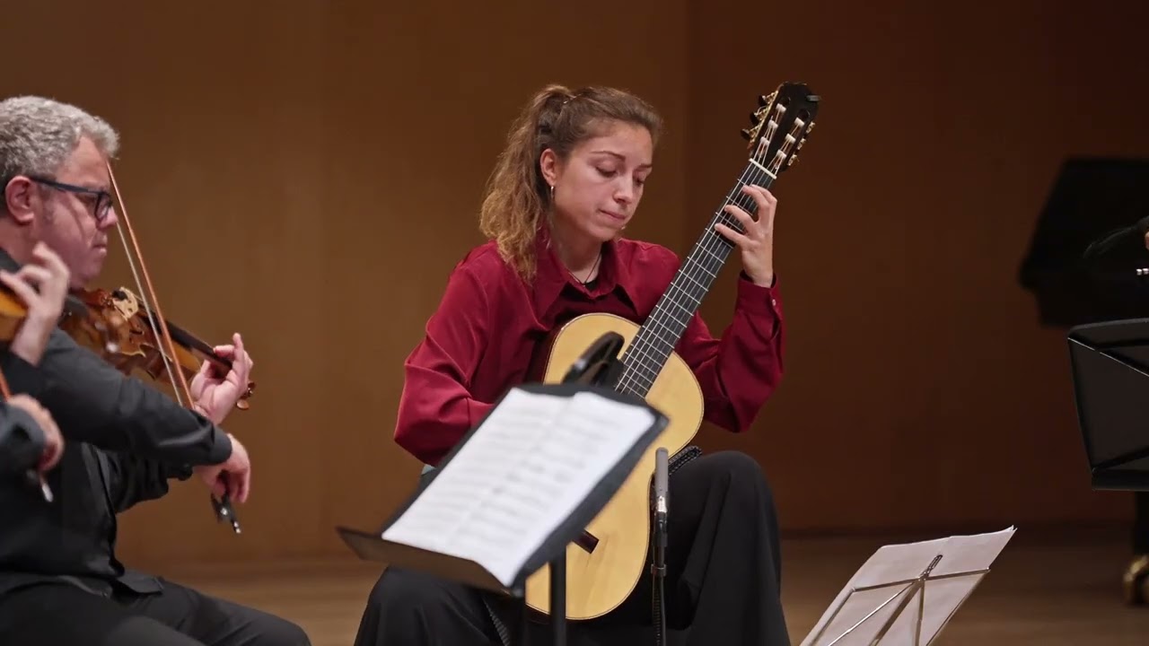#CERTAMENLLOBET 2025 | SARA CONGOST & BROSSA QUARTET | III mov Die Vögel op .21, Eduardo Angulo
