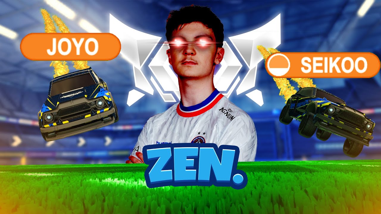 Can Me And My RLCS WORLD CHAMPION Teammate Beat Zen?!? (WITH COMMS)