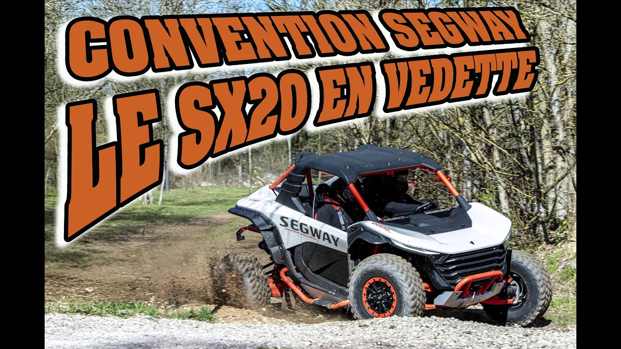 Convention Segway 2025 : Le SSV SX 20 en vedette !