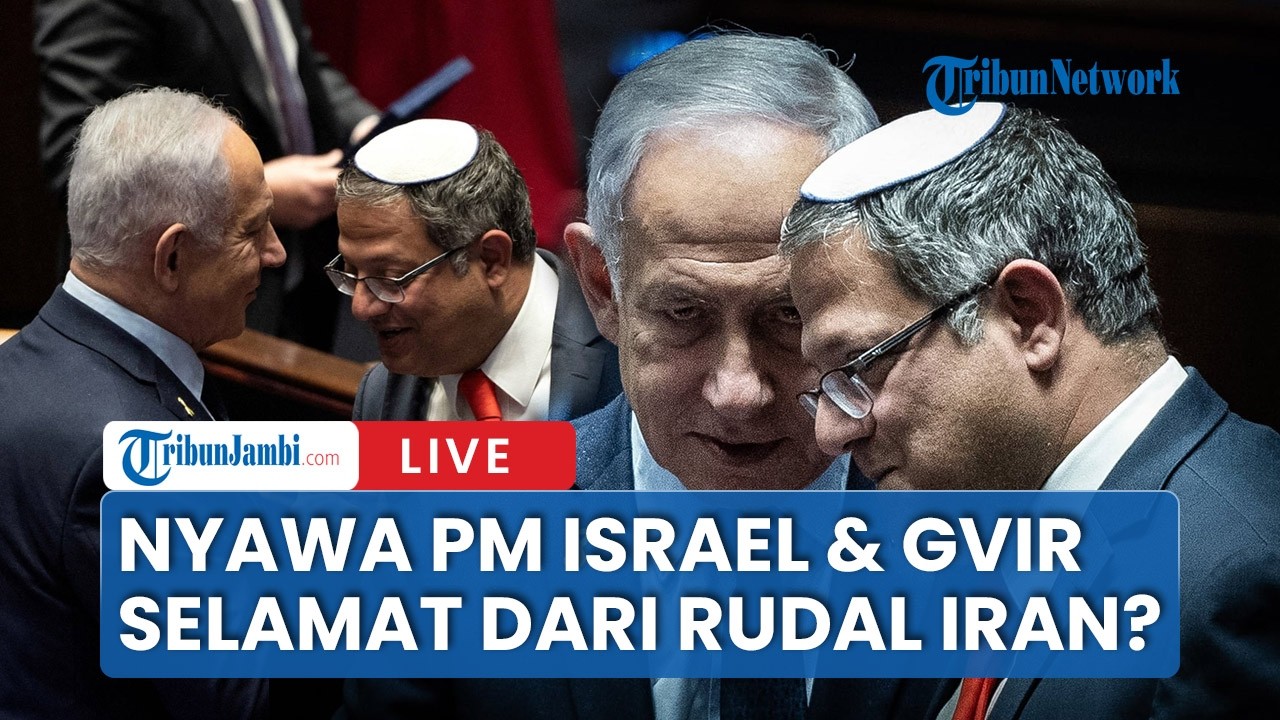 🔴Netanyahu & Ben-Gvir Dikabarkan Lolos Dari Serangan Rudal Iran?