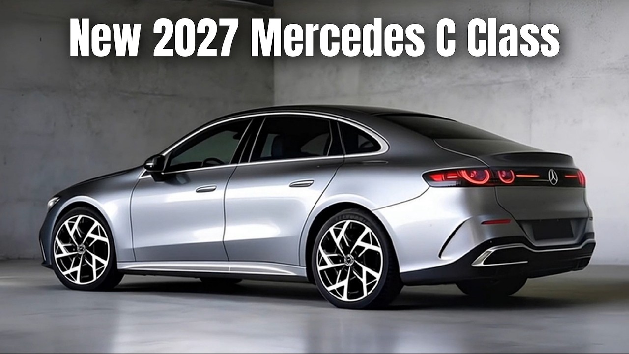 New 2027 Mercedes C Class electric - First Look
