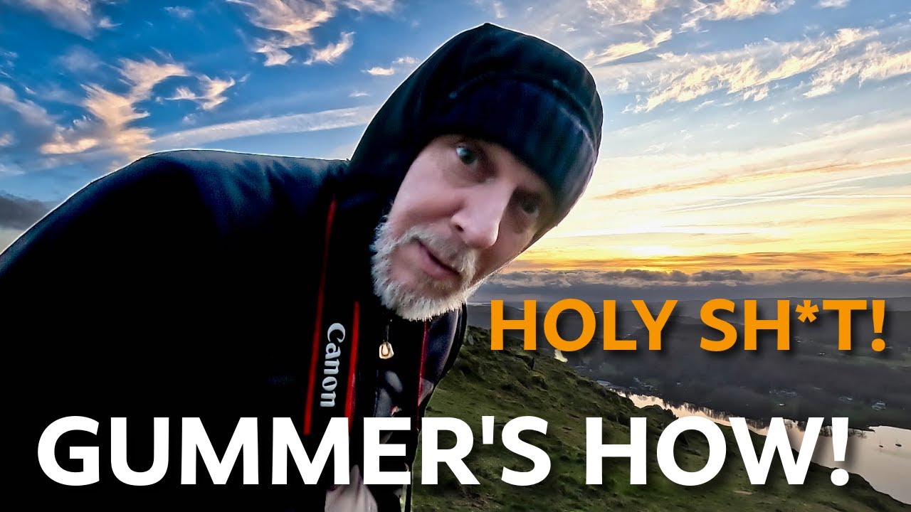 AWESOME VIEWS FROM 'GUMMER'S HOW'! Landscape Photography at SUNSET in the Lake District, UK.