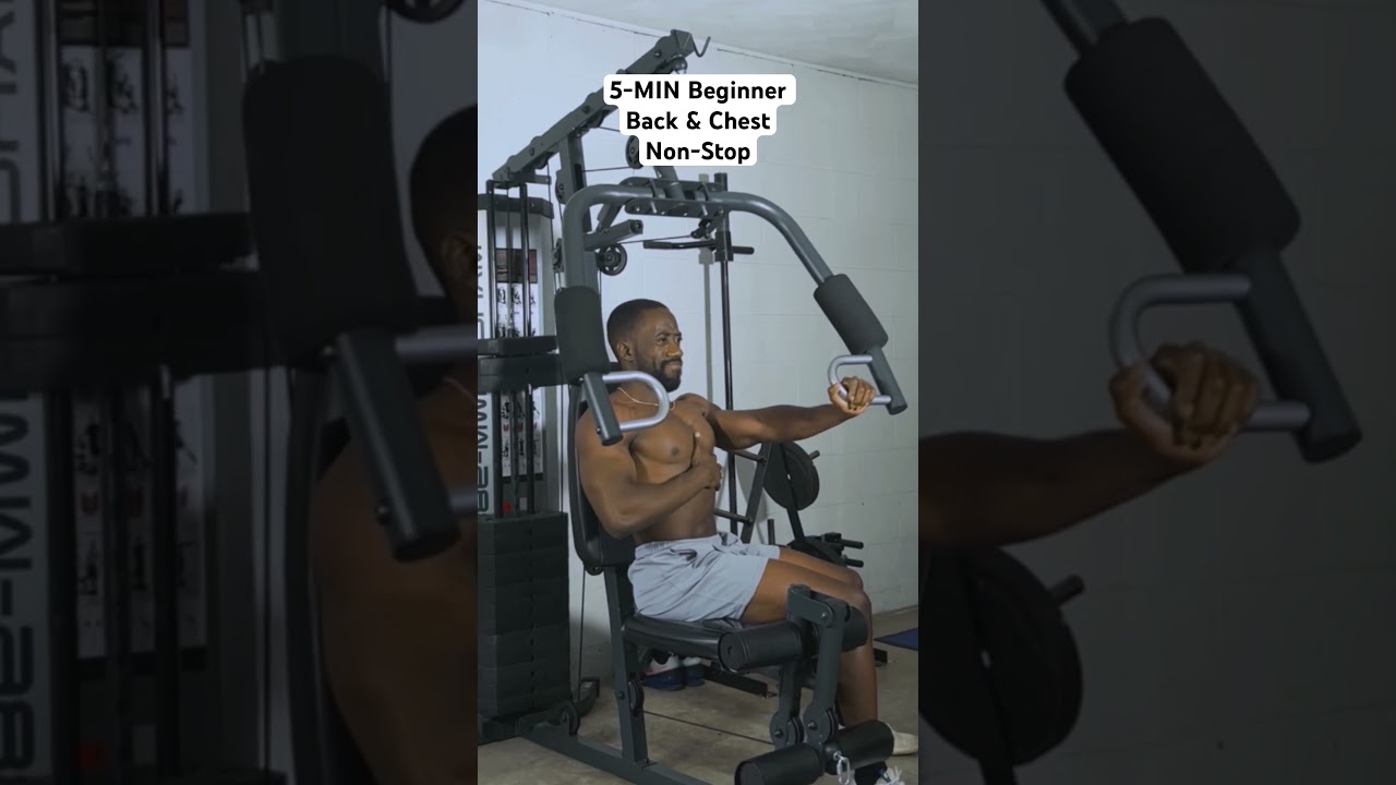 Multi gym 5 Minute beginner workout #homeworkout #fitness #homegym
