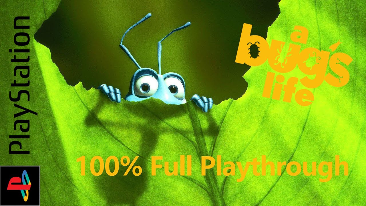 Disney/Pixar's A Bug's Life (PS1) - 100% Completion Longplay (No Commentary)