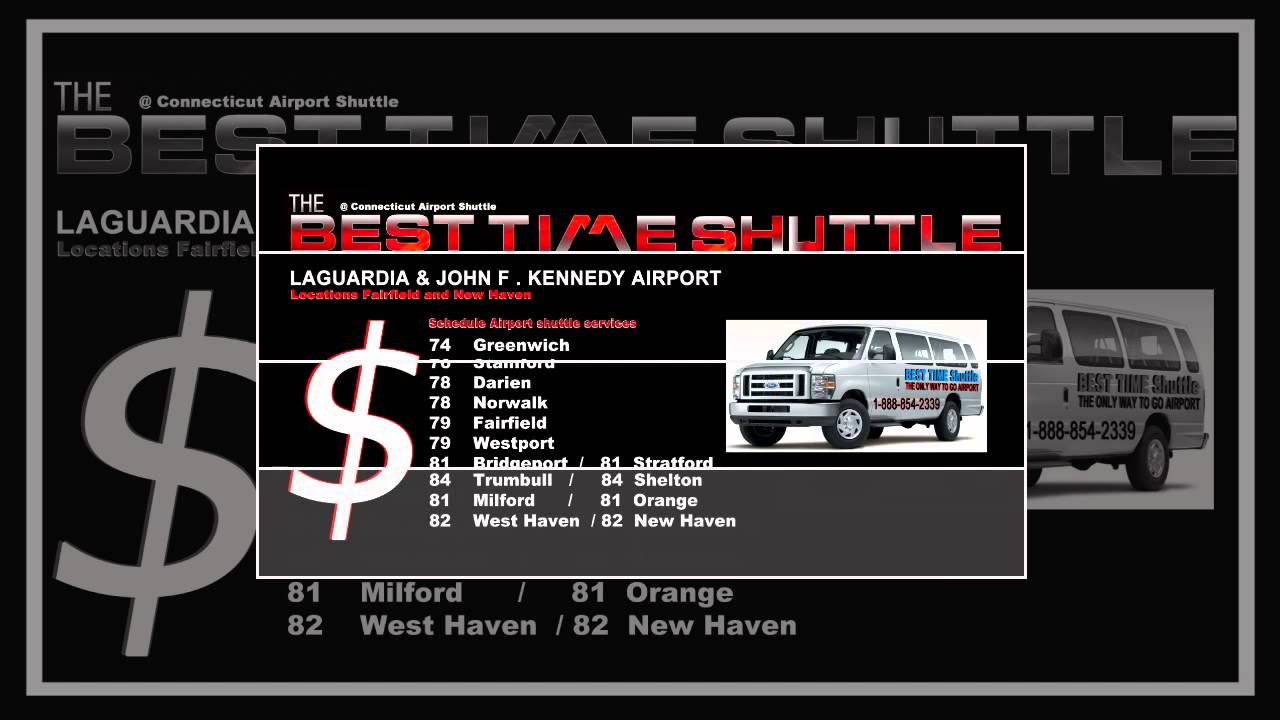 Connecticut Airport Shuttle, ct limo, ct shuttle, ct car service, JFK - LGA Airport