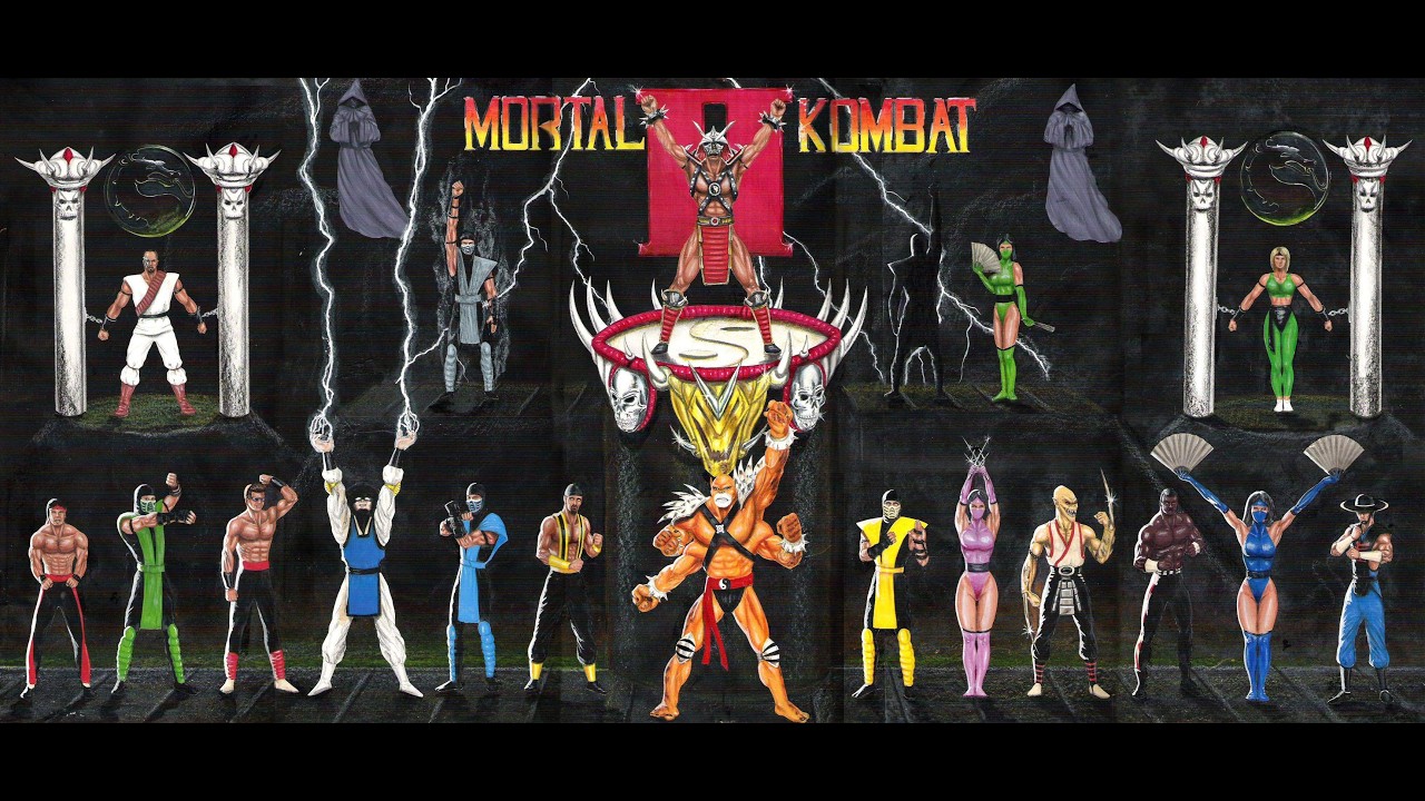 Mortal Kombat II Klassik Tower Végigjátszás Reptile (1993)