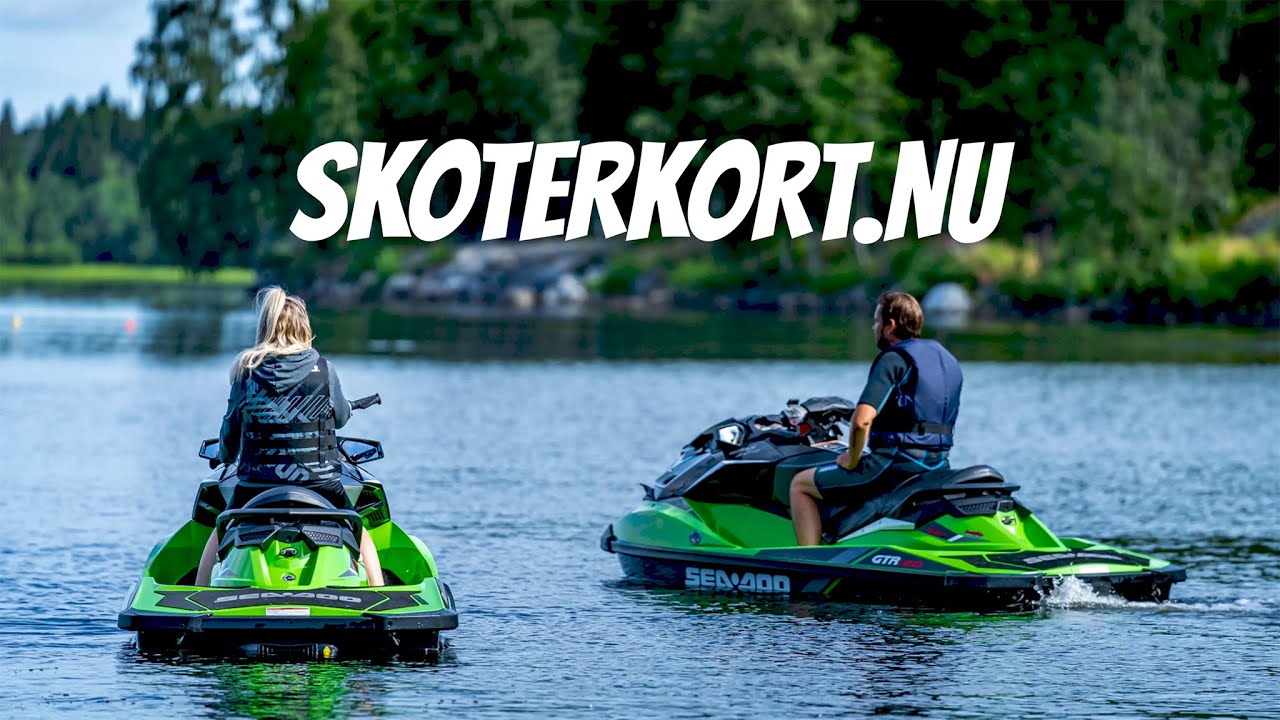 Vattenskoterutbildning med Skoterkort.nu