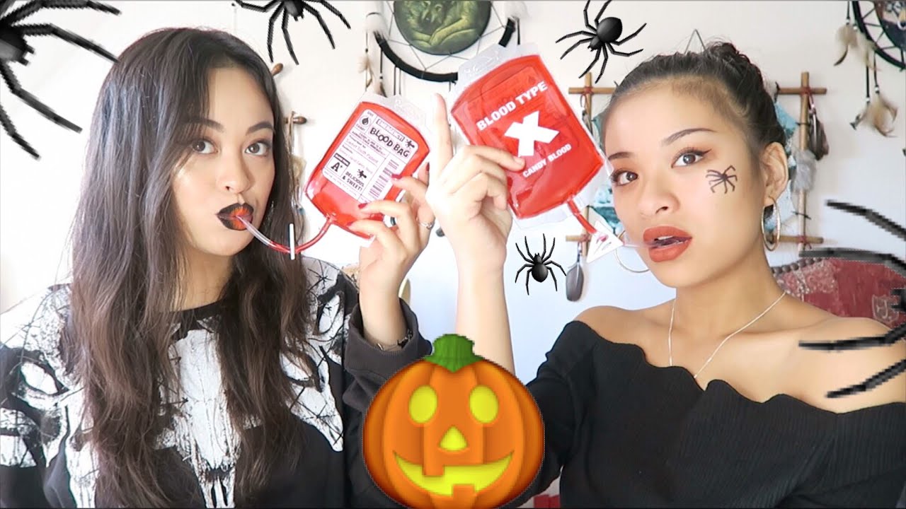 ON BOIT DU SANG ?! #HALLOWEEN 🎃🕷☠️ - DÉGUSTATION/UNBOXING