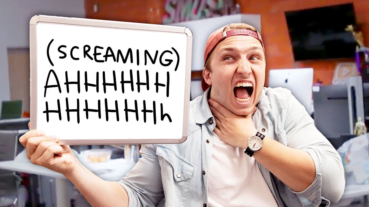 Shayne Topp Loses His Voice