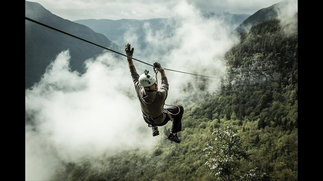 SILA POHYBU -  brutálny zipline v Slovinsku a rafting na Soči