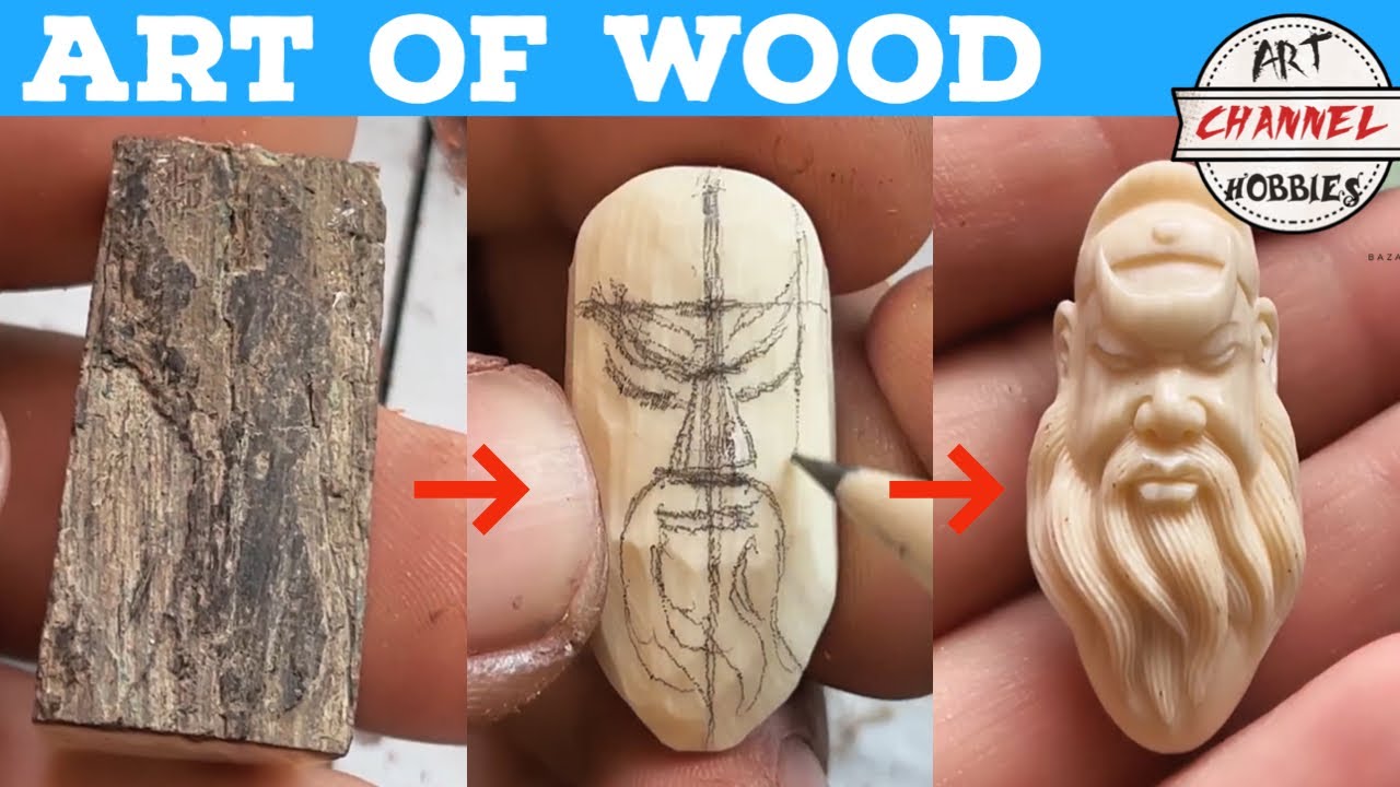 Art Of Wood 木雕艺术 雕刻教程
