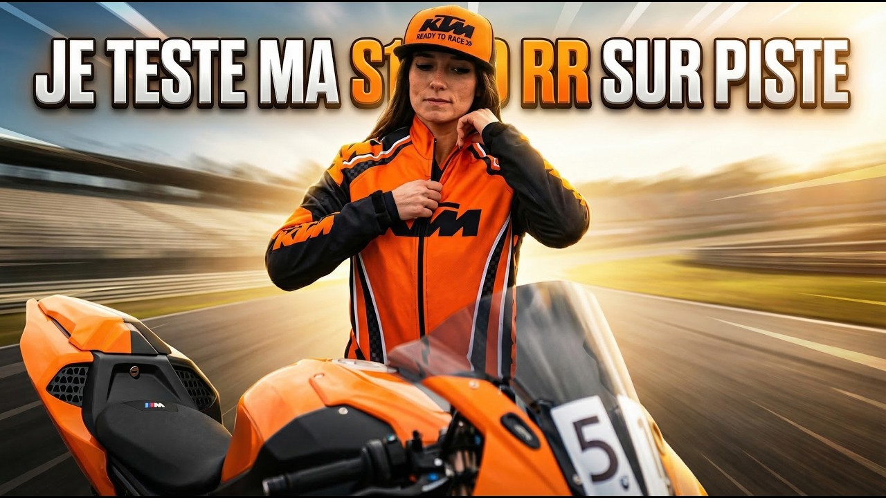 TEST DE MA S1000RR SUR PISTE ! Crash et autres péripéties... 😣