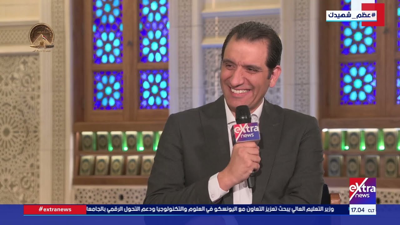 المنشد والمبتهل أحمد خضر: درست في كلية التربية واتجهت للإنشاد والابتهال لأنني وجدت نفسي فيه