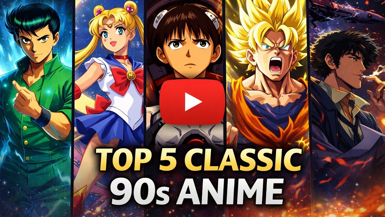 Top 5 Anime: Classics That Defined a Generation Part 1