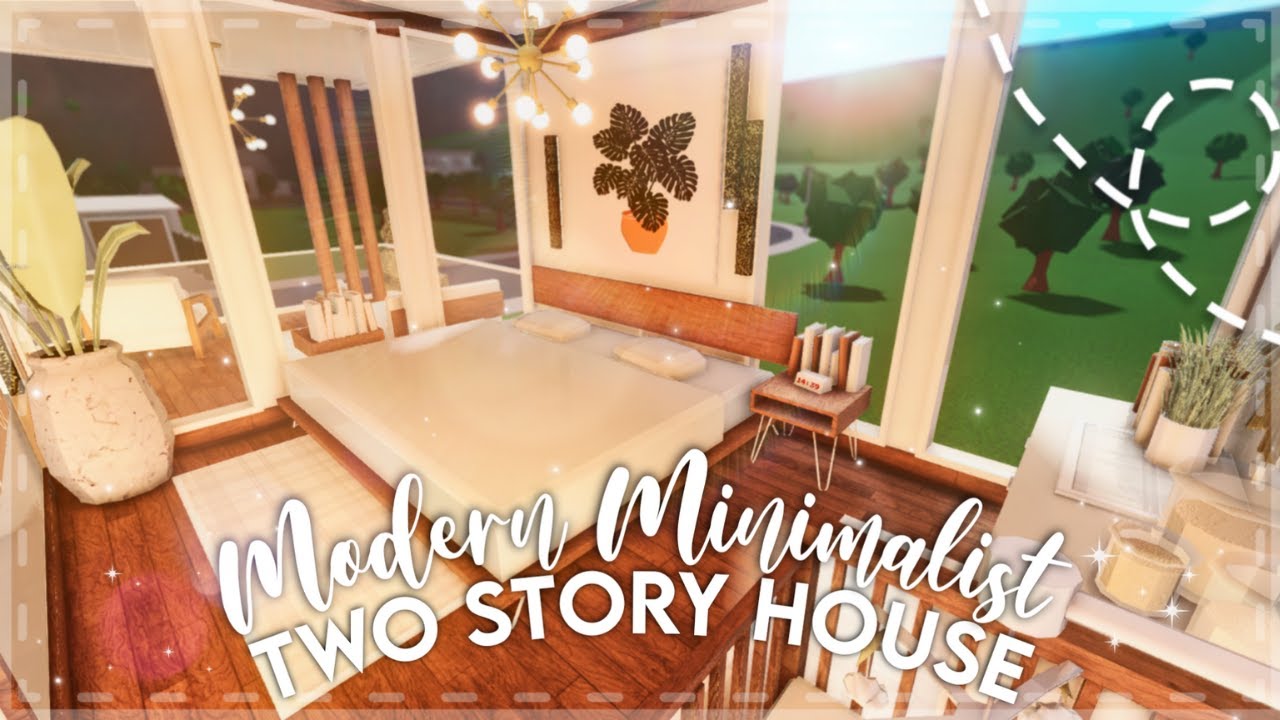Minimalist Modern Two Story House I Speedbuild and Tour - iTapixca Builds