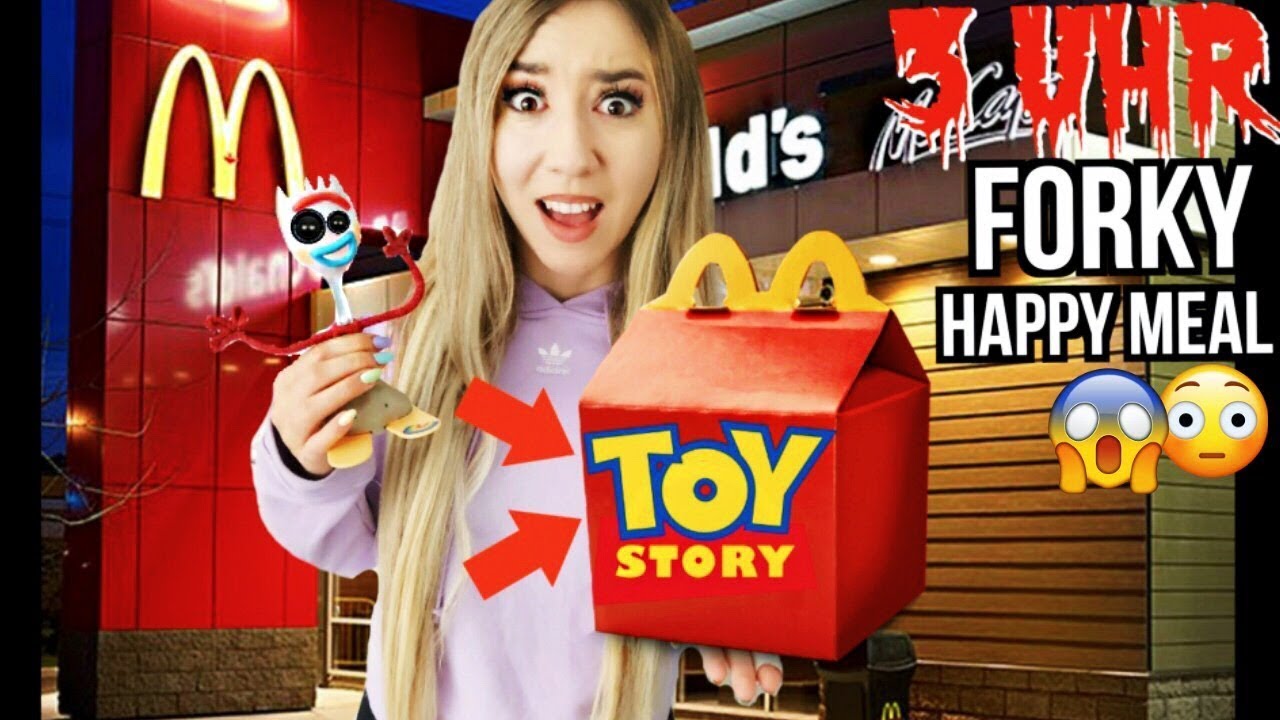 KAUFE Toy Story 4 mcdonalds HAPPY meal Niemals um 3 Uhr NACHTS