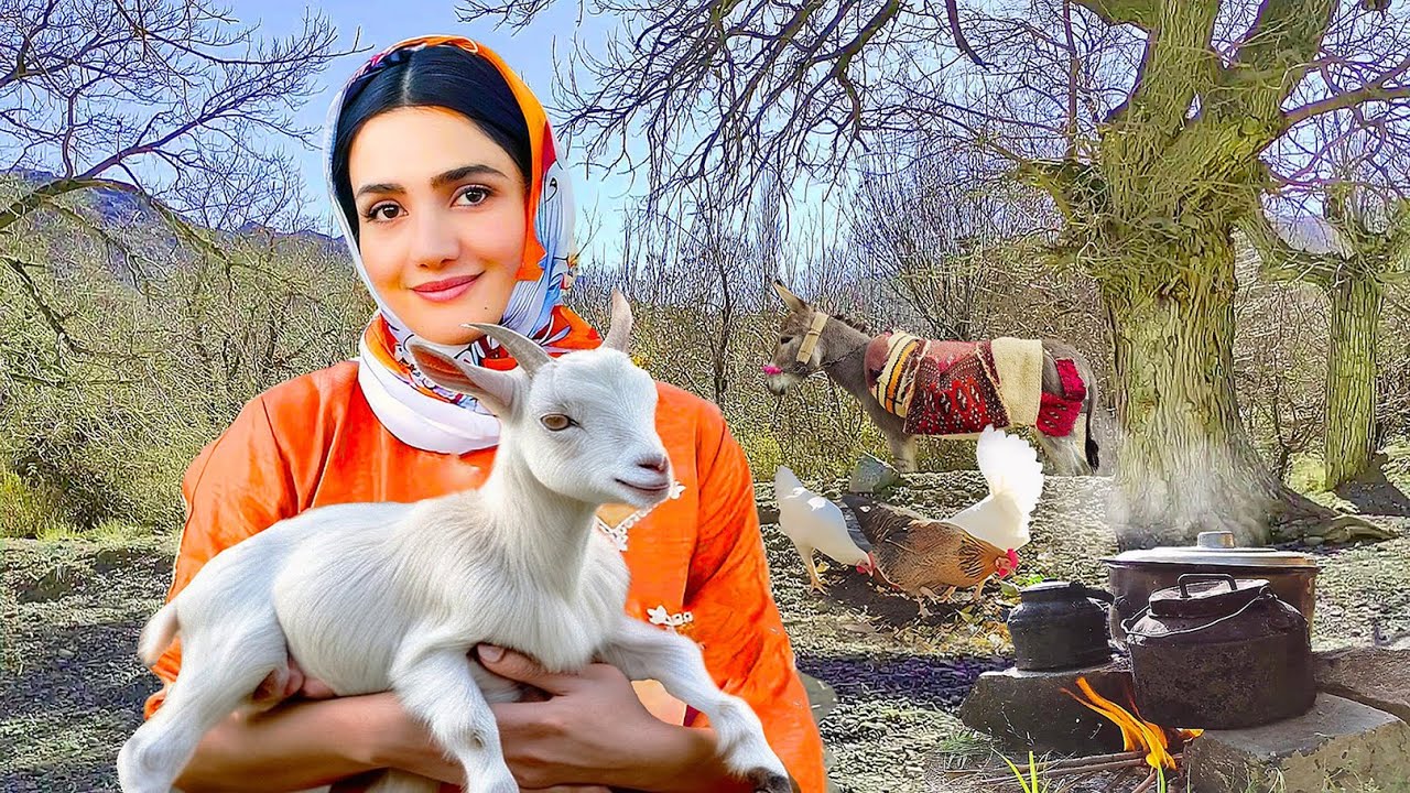 Authentic Village Lifestyle Iran: Donkey Riding & Nature Cooking