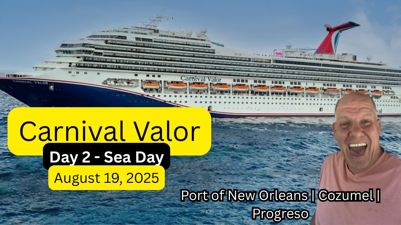 Carnival Valor | Day 2 | Sea Day