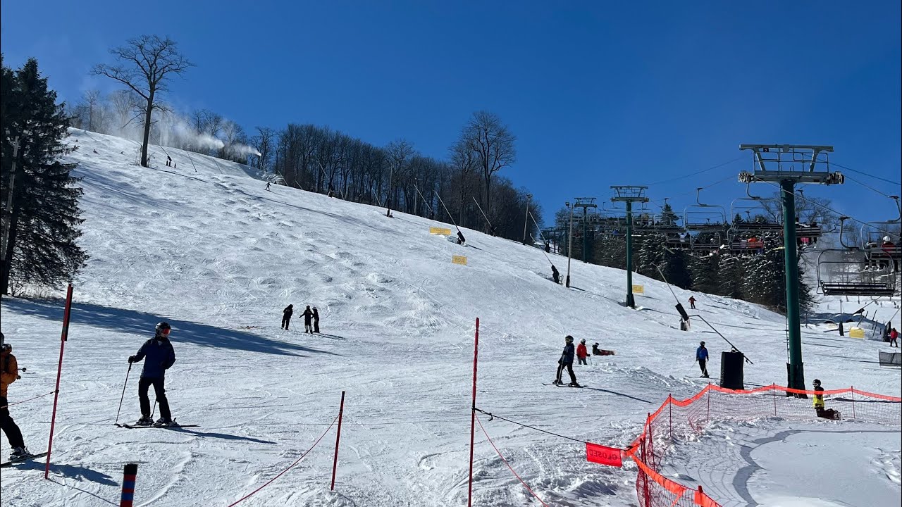 Every run on my trip to Seven Springs Mountain Resort- 2/17/24 through 2/19/24 - 3 Days