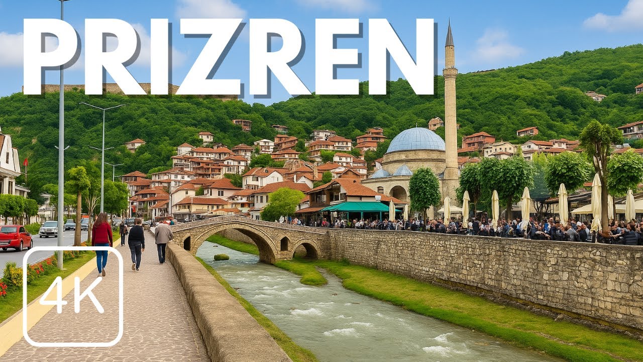 [PRIZREN] Amazing City Center Atmosphere 4K Walkthrough