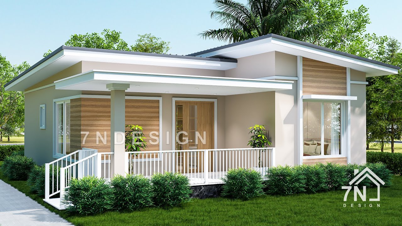 Small House Design ( 8 x 10.2 Meters) | 2Bedroom House