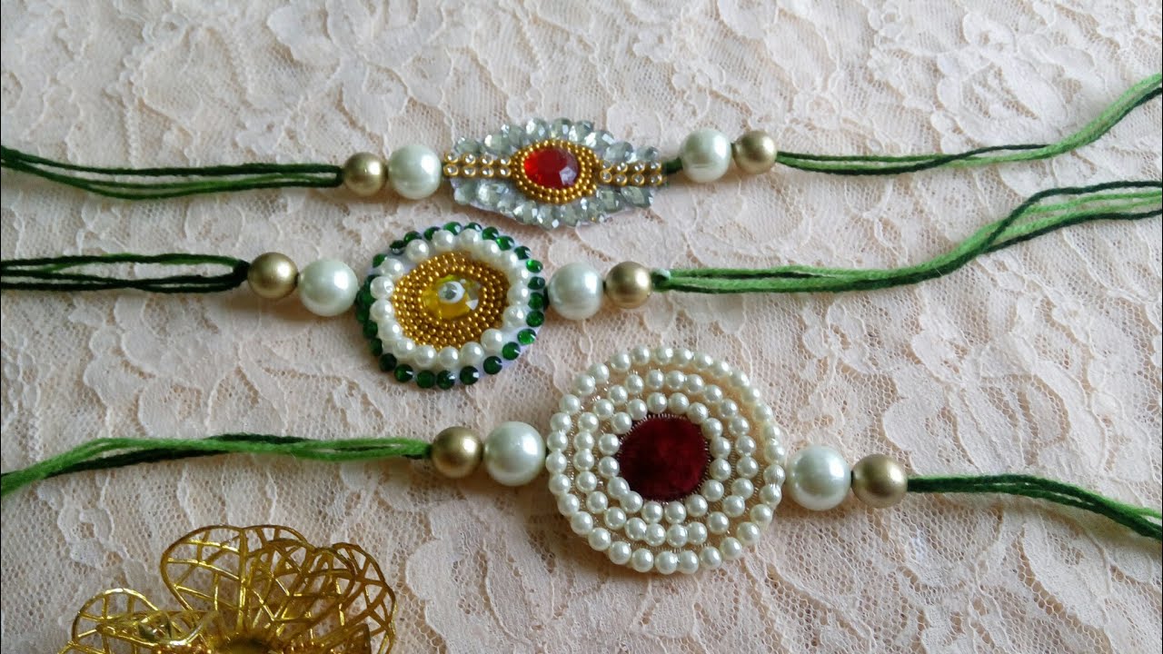 D.i.y handmade rakhi for rakhi festival