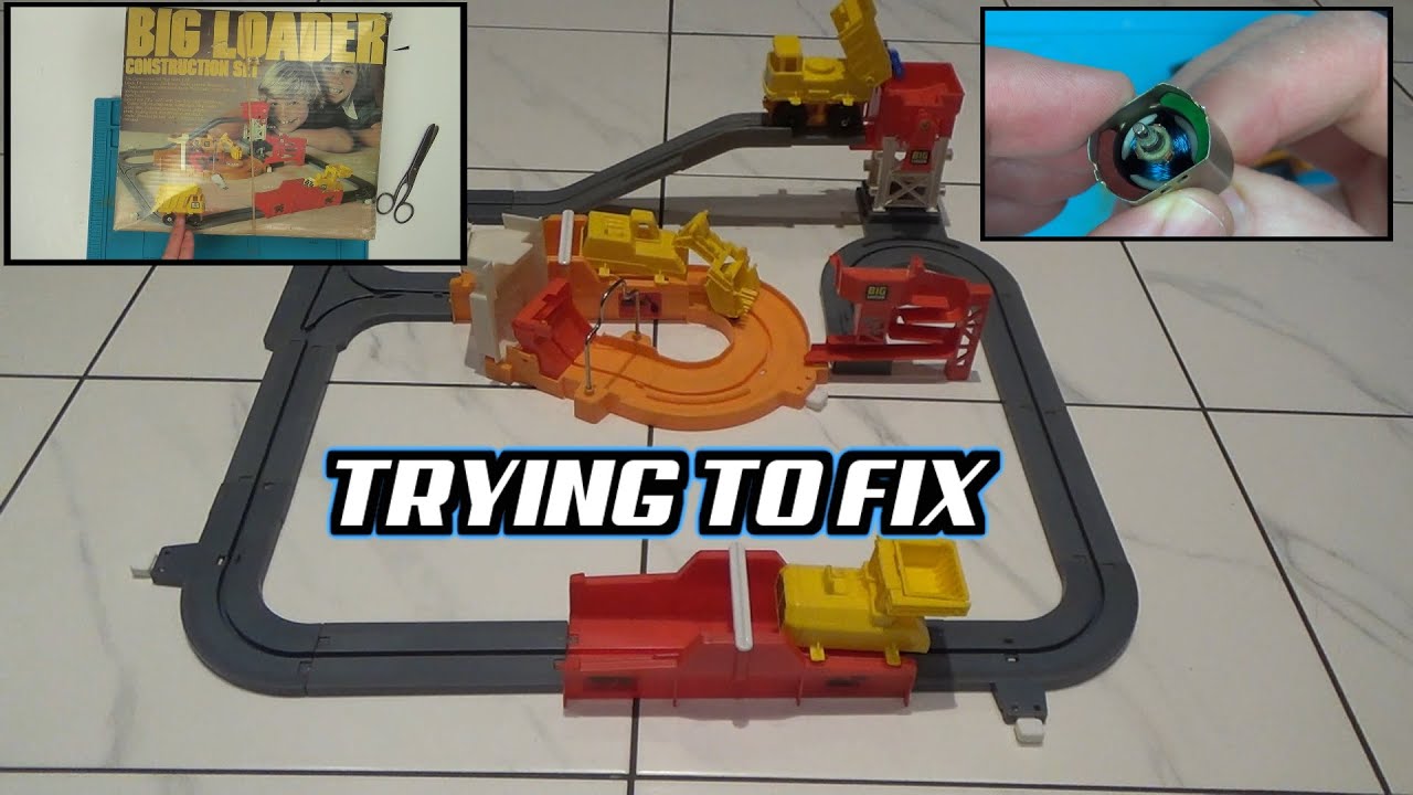 Trying to FIX a 1977 BIG LOADER CONSTRUCTION TOY SET