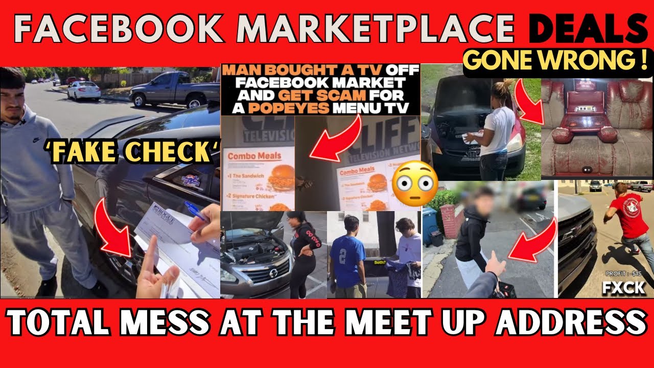Facebook Marketplace DEALS gone WRONG 😑 :SET UP at the MEET UP 😳
