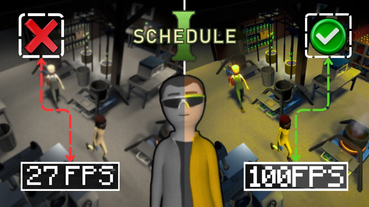 Schedule I - JOGO TRAVANDO (COMO TIRAR o LAG) 💻✅️