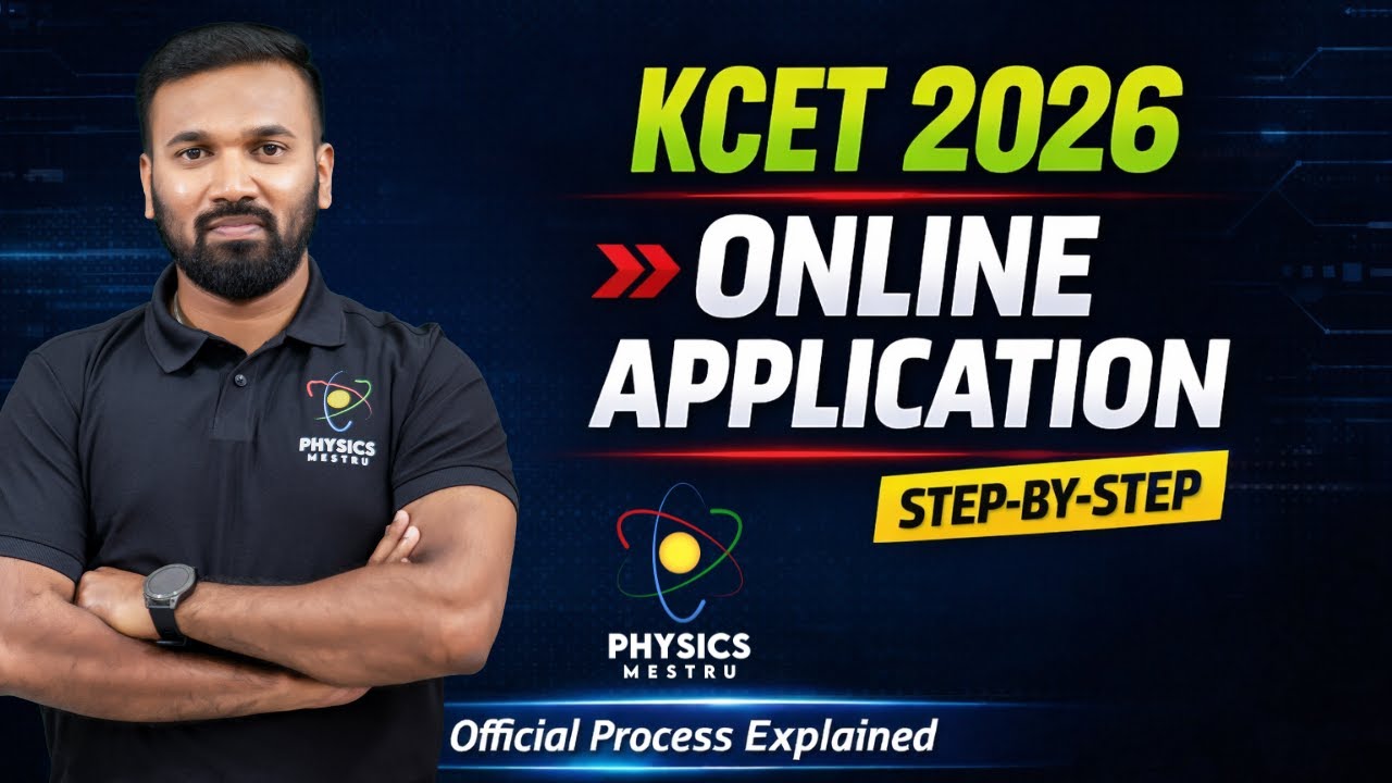 KCET 2026 Application Explained Step by Step | Apply Correctly Without Mistakes| @Physics_Mestru