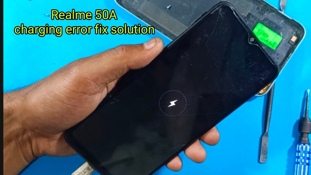 realme narzo 50a charging solution / Realme 50A charging error