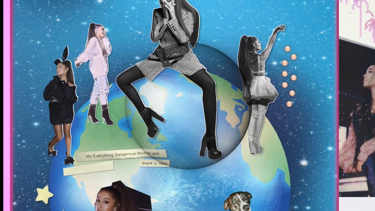 Ariana Grande - thank u, next [Sweetener World Tour] Backdrop