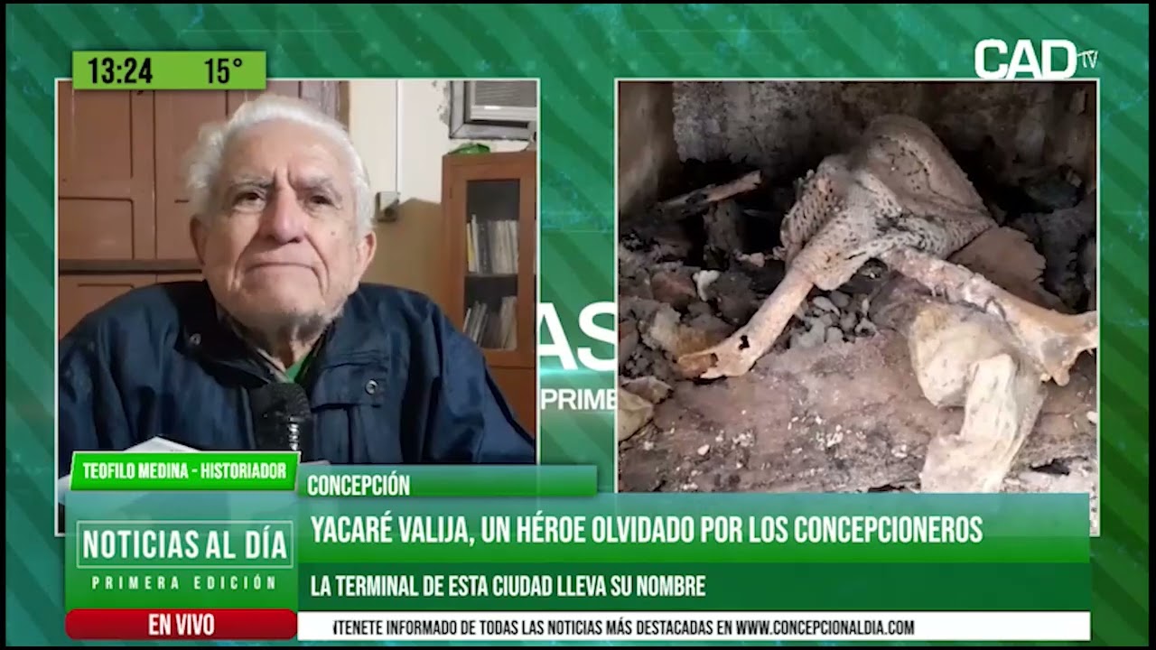 Yacaré Valija, un héroe olvidado por los Concepcioneros