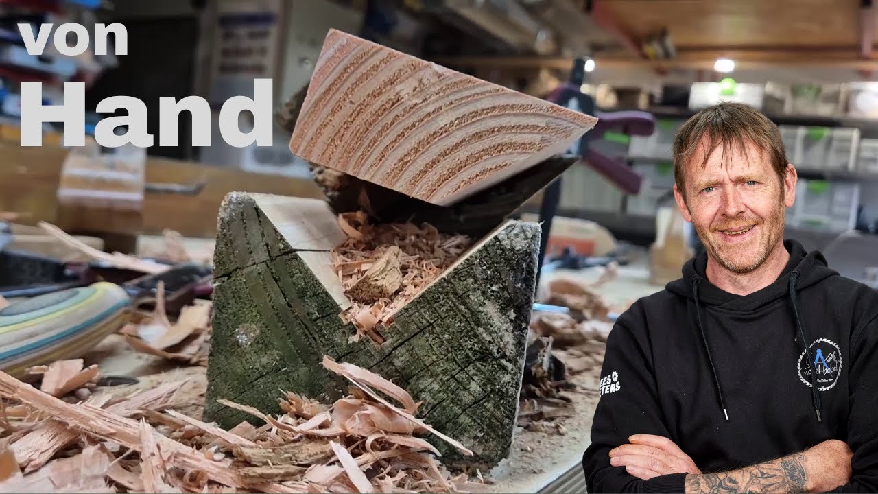Fachwerk Reparatur #Meistertipp – Massivholz Teilstück traditionell von Hand ersetzen